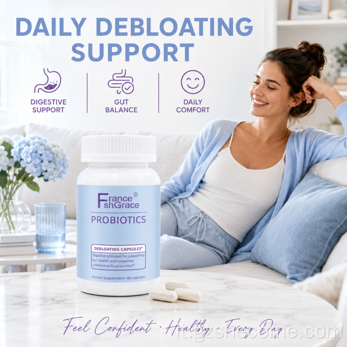 Shecome Capsule probiotiche Enzimi digestivi Salute dell'intestino